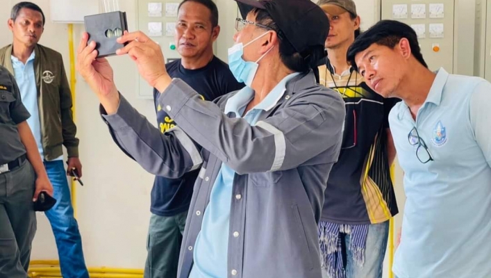 สทน.8 ลงพื้นที่ บรรยายให้ความรู้การใช้งาน มาตรฐานการดูแลและบำรุงรักษาระบบประปาผิวดิน ให้แก่กองร้อยตำรวจตระเวนชายแดนที่ 434 และองค์การบริหารส่วนตำบลควนมะพร้าว จังหวัดพัทลุง