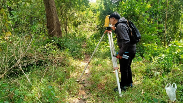 สทน.6 ลงพื้นที่สำรวจโครงการอนุรักษ์ฟื้นฟูแหล่งน้ำพร้อมระบบกระจายน้ำ ทัณฑสถานเปิดบ้านเนินสูง