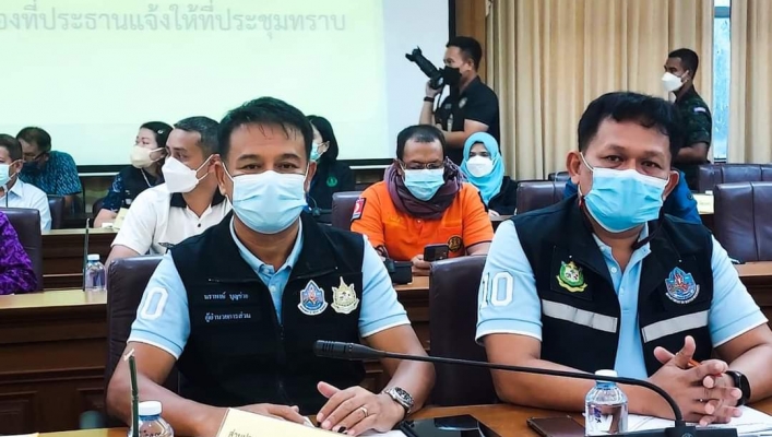 สทน.8 เข้าร่วมประชุมเตรียมความพร้อมรับมือสถานการณ์อุทกภัยในช่วงฤดูฝน จังหวัดยะลา