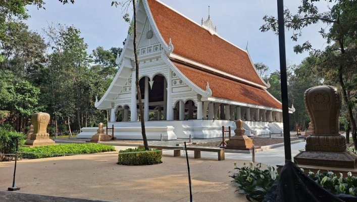 ทส.ทน.สทน.11ทำความสะอาด ปรับภูมิทัศน์ เพื่อเตรียมรับเสด็จฯ