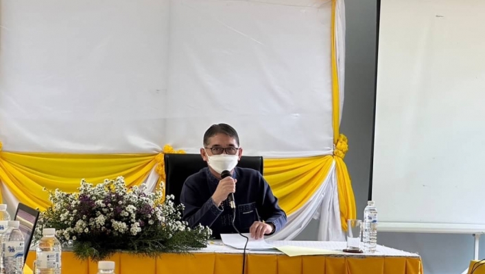 สทน.1 สอน.2ชม.ร่วมประชุมคณะทำงานสนับสนุนการดำเนินงาน ศูนย์พัฒนาโครงการหลวงทุ่งหลวง ครั้งที่ 4/2565 ณ ห้องประชุมศูนย์พัฒนาโครงการหลวงทุ่งหลวง อ.แม่วาง จ.เชียงใหม่