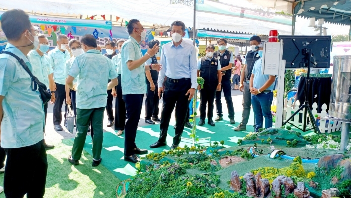 สทน.1 รอง อทน. ลงพื้นที่ตรวจเยี่ยมโครงการ “มหกรรม ทส.พบประชาชน” ณ วัดไร่ขิง จ.นครปฐม