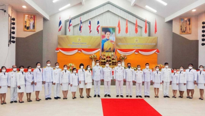 สทน.1 โดยสอน.3 กำแพงเพชร  ร่วมพิธีถวายความเคารพและร่วมลงนามถวายพระพรเบื้องหน้าพระฉายาลักษณ์