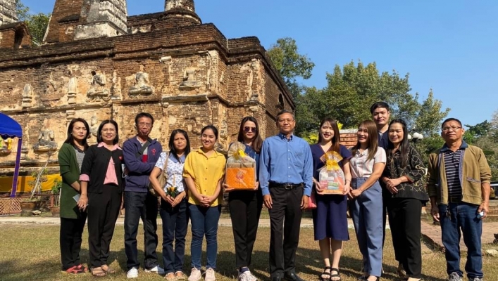 สทน.1 โดยสอน. 2 เชียงใหม่ ถวายสังฆทาน เนื่องในโอกาส่งท้ายปีเก่า 2565 ตามเป้าหมาย 