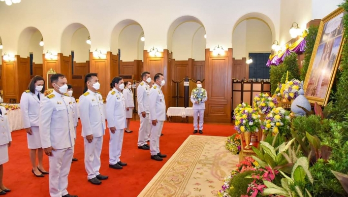 กรมทรัพยากรน้ำ ลงนามถวายพระพรเนื่องในโอกาสวันขึ้นปีใหม่ พุทธศักราช ๒๕๖๖