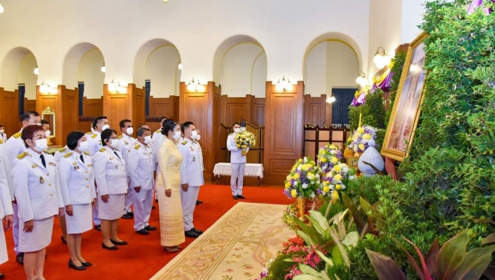 กระทรวงทรัพยากรธรรมชาติและสิ่งแวดล้อม ลงนามถวายพระพรเนื่องในโอกาสวันขึ้นปีใหม่ พุทธศักราช ๒๕๖๖