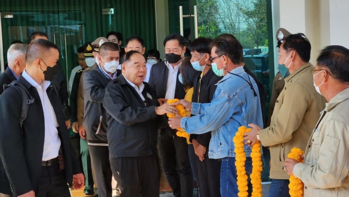 รองนายกรัฐมนตรี (พลเอก ประวิตร วงษ์สุวรรณ) ลงพื้นที่ตรวจราชการในพื้นที่จังหวัดลำปาง