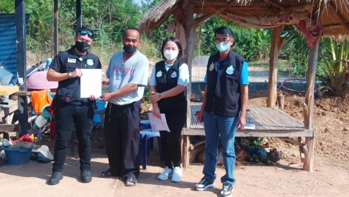 สทน.4 ลงพื้นที่ปิดประกาศการรับฟังความคิดเห็นของประชาชนโครงการอนุรักษ์ฟื้นฟูแหล่งน้ำพร้อมระบบกระจายน้ำ พื้นที่จังหวัดชัยภูมิ