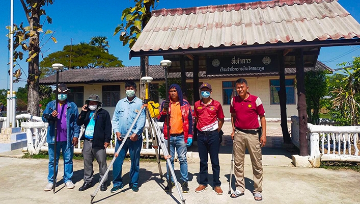 สทน.5 สำรวจระบบกระจายน้ำด้วยพลังงานแสงอาทิตย์เพื่อฝึกวิชาชีพผู้ต้องขังเรือนจำชั่วคราว จังหวัดบุรีรัมย์