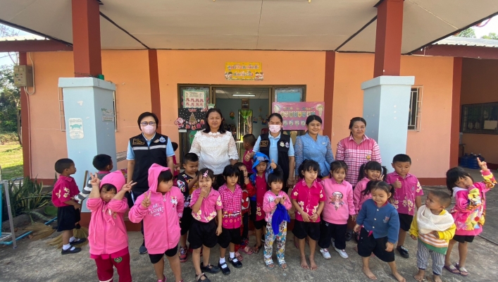 สทน.4 สำรวจพื้นที่ก่อสร้างระบบกระจายน้ำสะอาดเพื่ออุปโภคและบริโภค สนับสนุนศูนย์พัฒนาเด็กเล็ก