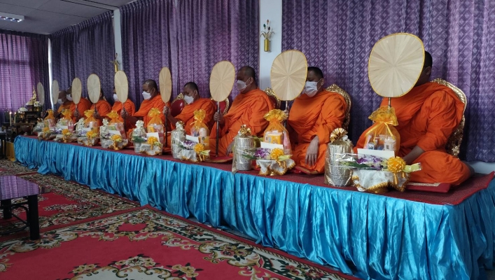สทน.2 ร่วมทำบุญปีใหม่ สำนักงานสิ่งแวดล้อมและควบคุมมลพิษที่ 7 (สระบุรี) อำเภอพระพุทธบาท จังหวัดสระบุรี
