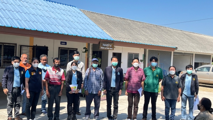 สทน.2 ลงพื้นที่ตรวจสอบความเหมาะสม กรณีขอพระราชทานโครงการพัฒนาแหล่งน้ำในพื้นที่ ต.ยางงาม อ.หนองไผ่ จ.เพชรบูรณ์