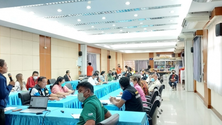 สทน.5 ดำเนินการจัดเวทีรับฟังความคิดเห็นของประชาชน โครงการก่อสร้างระบบกระจายน้ำด้วยพลังงานแสงอาทิตย์บ้านศรีษะสิบ และ โครงการก่อสร้างระบบกระจายน้ำด้วยพลังงานแสงอาทิตย์บ้านเตย จังหวัดนครราชสีมา