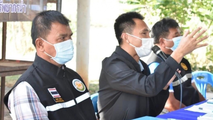 สทน.5 จัดเวทีรับฟังความคิดเห็นประชาชน โครงการปรับปรุงเพื่อเพิ่มประสิทธิภาพห้วยระวีพร้อมระบบกระจายน้ำด้วยพลังงานแสงอาทิตย์ หมู่ 6 บ้านปะ ต.ตั้งใจ อ.เมือง จ.สุรินทร์ ณ ศาลาประชาคมหมู่ 6