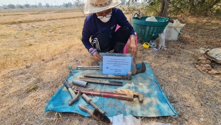 สทน.7 เจาะสำรวจชั้นดินโครงการก่อสร้างระบบกระจายน้ำจากแหล่งน้ำบ้านไผ่สีสนับสนุนพื้นที่เกษตรกรรม