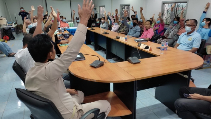 สทน.10 จัดประชุมเชิงปฏิบัติการรับฟังความคิดเห็นฯ โครงการอนุรักษ์ฟื้นฟูแหล่งน้ำห้วยโรงงาน จังหวัดชุมพร