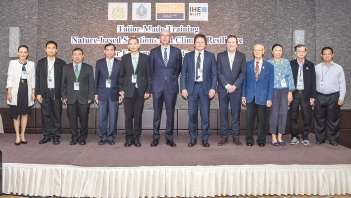 กรมทรัพยากรน้ำ ร่วม สถาบัน IHE เนเธอร์แลนด์ แลกเปลี่ยนความรู้ Nature-based Solutions and Climate Resilience for Extreme Water Events
