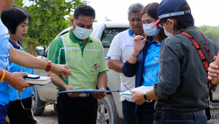 สทน.8 ลงพื้นที่ สำรวจความเหมาะสมเบื้องต้น โครงการปรับปรุงแหล่งน้ำฯ แก้ปัญหาขาดแคลนน้ำ