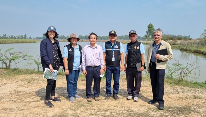 กพน. 2 ร่วมกับ สทน.3 ลงพื้นที่ตรวจสอบโครงการอนุรักษ์ฟื้นฟูแหล่งน้ำ สนับสนุนแผนการพัฒนาหนองหาร(พื้นที่ต้นน้ำ) จังหวัดสกลนคร