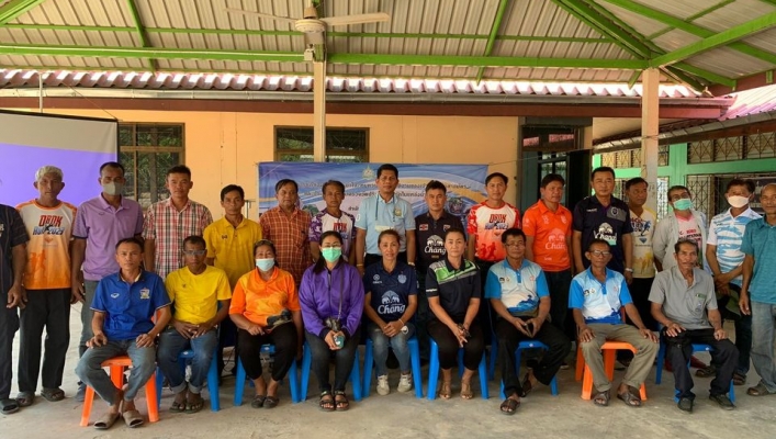สำนักงานทรัพยากรน้ำที่ 5 จัดโครงการซักซ้อมทำความเข้าใจ/ทบทวนการปฏิบัติงานระบบตรวจวัดปริมาณน้ำเก็บกักในแหล่งน้ำขนาดเล็ก พื้นที่แหล่งน้ำอ่างเก็บน้ำละหานทรายเก่า ตำบลหินลาด อำเภอบ้านกรวด จังหวัดบุรีรัมย์