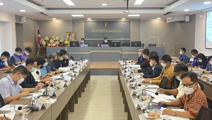 สทน.1 ร่วมประชุมคณะกรรมการบริหารจัดการทรัพยากรน้ำ จ.กำแพงเพชร