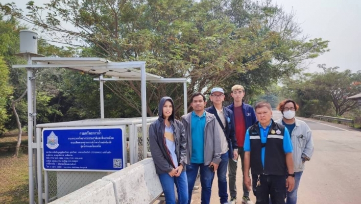 ทน.สทน.1 สอท 2 ชร.ร่วมกับ กวป.ตรวจสอบความชำรุดบกพร่องก่อนคืนประกันสัญญาโครงการค่าใช้จ่ายในการพัฒนาระบบติดตามสถานการณ์น้ำทางไกลอัตโนมัติ(ลุ่มน้ำกกและโขงเหนือ)ในเขตพื้นที่จ.เชียงราย และจ.พะเยา