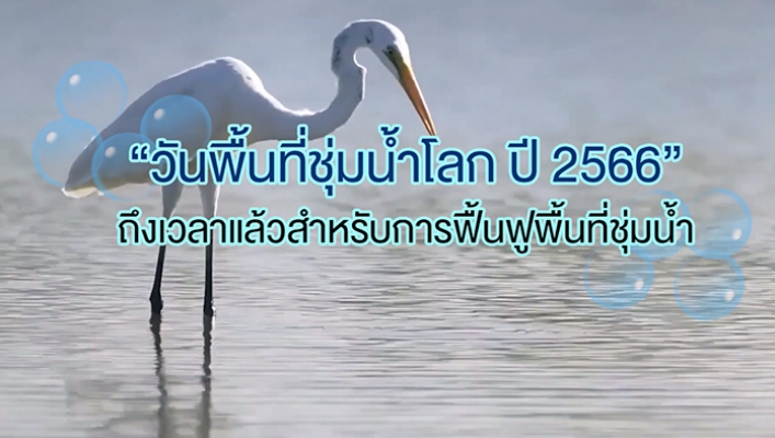กิจกรรมวันพื้นที่ชุ่มน้ำโลก ประจำปี 2566 ณ วัดคงคาราม (วัดบน) จ.ฉะเชิงเทรา