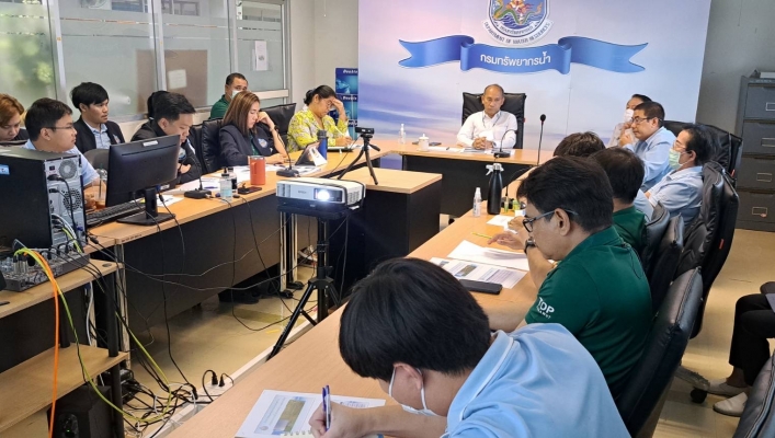 กพน. 2 จัดประชุมคณะทำงานกำหนดราคามาตรฐานวัสดุและอุปกรณ์งานก่อสร้างระบบกระจายน้ำด้วยพลังงานแสงอาทิตย์ของกรมทรัพยากรน้ำ ครั้งที่ 1/2566