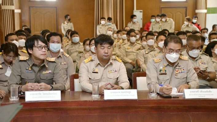 สทน.7 ร่วมตรวจติดตามผลการปฏิบัติงาน พร้อมรับฟังปัญหาและอุปสรรคของหน่วยงานในสังกัดกระทรวงทรัพยากรธรรมชาติและสิ่งแวดล้อม
