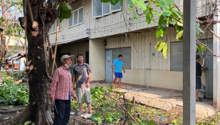 ทน. สทน.1 ปรับภูมิทัศน์ พัฒนาสิ่งแวดล้อม 5ส สะสาง สะดวก สะอาด สุขลักษณะสร้างนิสัย