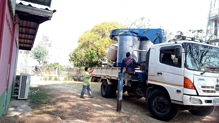 สทน.4 เข้าดำเนินโครงการก่อสร้างระบบกระจายน้ำสะอาดเพื่ออุปโภคและบริโภค สนับสนุนศูนย์พัฒนาเด็กเล็กบ้านหนองหญ้าปล้อง