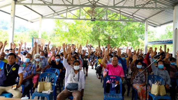 สทน.8 โดยส่วนอนุรักษ์ทรัพยากรน้ำที่ 4 ตรัง จัดประชุมฯรับฟังความคิดเห็นตามระเบียบสำนักนายกรัฐมนตรี ว่าด้วยการรับฟังความคิดเห็นของประชาชน พ.ศ.​ 2548