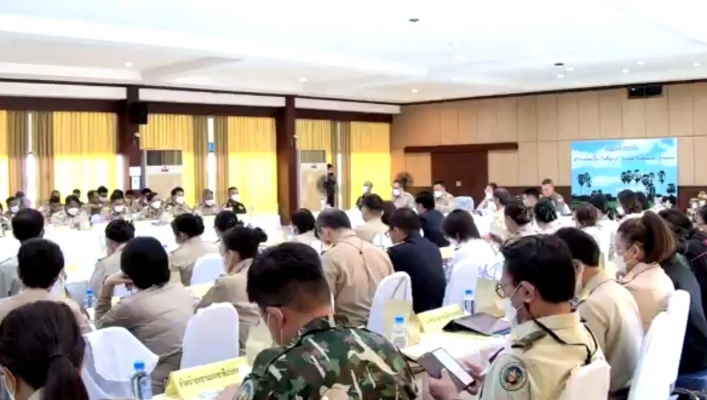 สทน.7 ประชุมคณะกรมการจังหวัดและหัวหน้าส่วนราชการจังหวัดเพชรบุรี