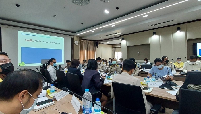 สำนักงานทรัพยากรน้ำที่ 5 เข้าร่วมประชุมคณะทำงานด้านการเปลี่ยนแปลงสภาพภูมิอากาศระดับจังหวัด จังหวัดนครราชสีมา ครั้งที่ 1/2566