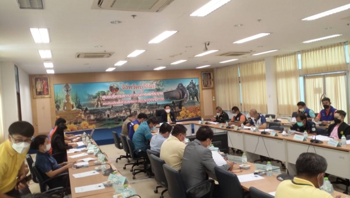 สำนักงานทรัพยากรน้ำที่ 5 เข้าร่วมประชุมคณะกรรมการ / คณะทำงานศูนย์บัญชาการเหตุการณ์ภัยแล้ง จังหวัดบุรีรัมย์ ปี 2566
