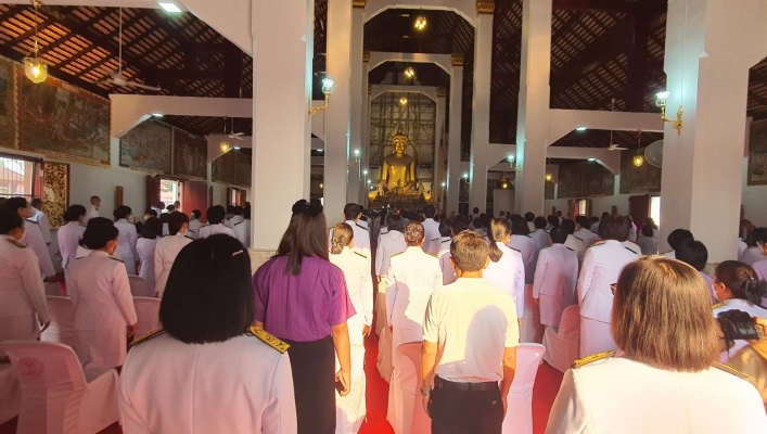 สทน.1 เข้าร่วมพิธีเฉลิมพระเกียรติสมเด็จพระกนิษฐาธิราชเจ้า กรมสมเด็จพระเทพรัตนราชสุดา ฯ สยามบรมราชกุมารี เนื่องในโอกาสวันคล้ายวันพระราชสมภพ 2 เมษายน 2566