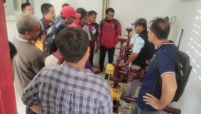 สทน.10 ร่วมให้ความรู้การควบคุมการผลิตและบริหารกิจการประปา