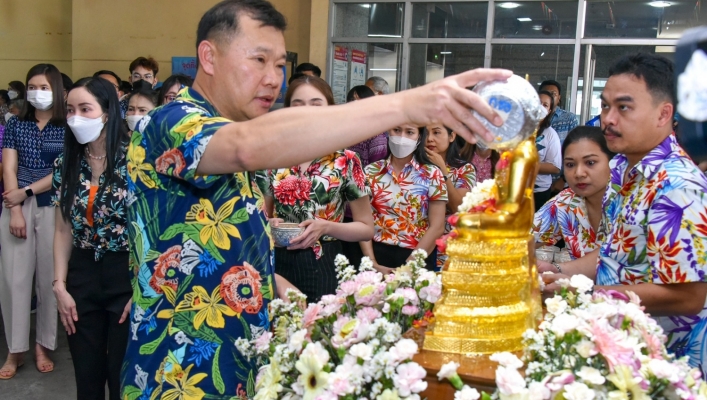 “สงกรานต์วิถีไทย ใส่ใจทรัพยากรน้ำ” ประจำปี 2566