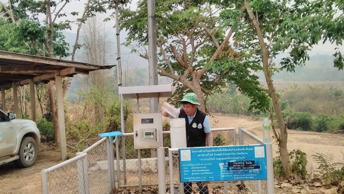 วันที่ 4-10 เมษายน 2566 สทน.9 ลงพื้นที่ซ่อมบำรุงรักษาสถานีเตือนภัยล่วงหน้าน้ำท่วม-ดินถล่ม ในเขตพื้นที่รับผิดชอบจังหวัดแพร่และน่าน