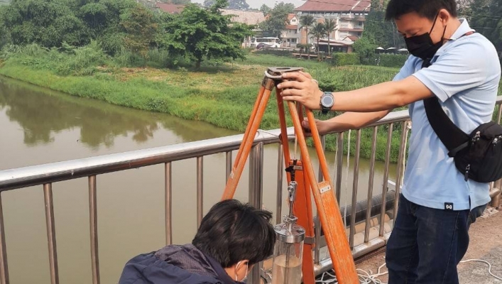 สทน.1 ส่วนอุทกวิทยาที่ 2 เชียงราย ติดตามตรวจสอบเก็บ เก็บตัวคุณภาพน้ำ MRC ประจำเดือน เมษายน 2566
