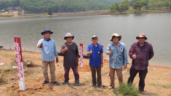 สทน.1 มอบของขวัญ ประเมินศักยภาพและพัฒนาระบบตรวจวัดปริมาณอ่างเก็บน้ำห้วยแยกซ้าย