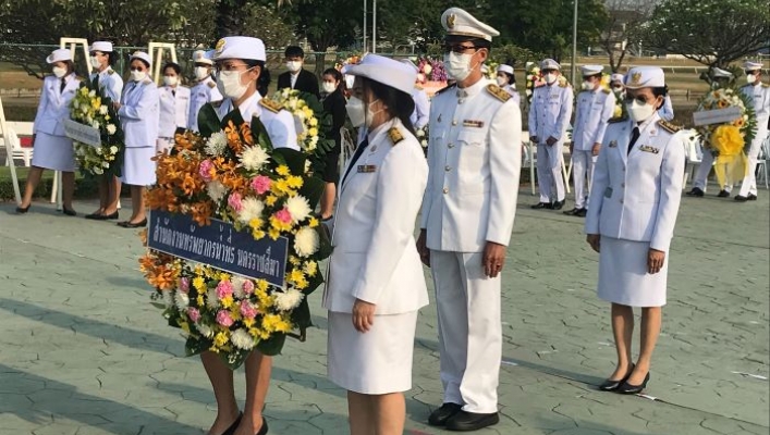 สทน.5 ร่วมพิธีวางพวงมาลาวันคล้ายวันสวรรคตสทเด็จพระนเรศวรมหาราช  ประจำปี 2566