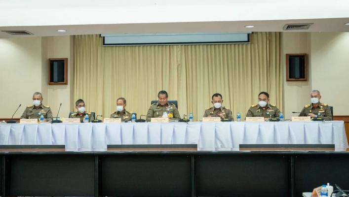 การประชุมกองบัญชาการป้องกันและบรรเทาสาธารณภัยแห่งชาติ ในการติดตาม และเตรียมความพร้อมรับสถานการณ์ภัยแล้ง ปี 2566