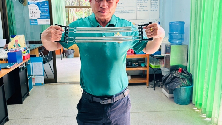 สทน.1 สอน 4 เชียงราย ออกกำลังกานวันพูธ ตามนโยบาย ทส.ยกกำลังเอ็กซ์