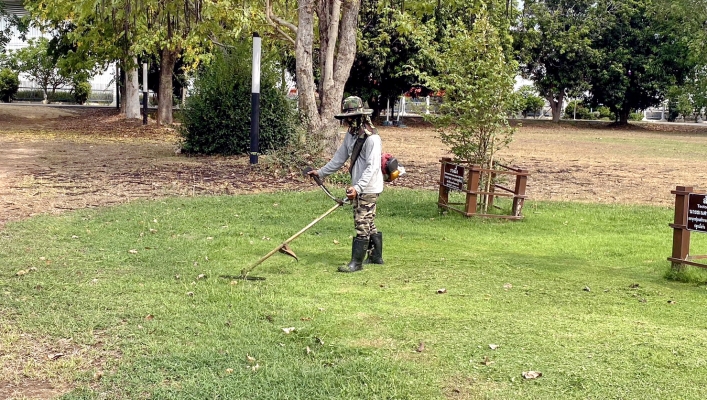 สทน.1 ปรับปรุงภูมิทัศน์ “การสร้างพื้นที่สีเขียว”