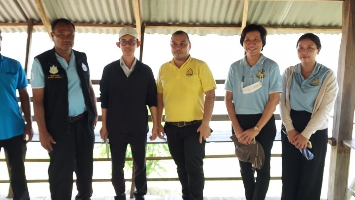 สทน.11 ศูนย์สำรวจอุทกวิทยาอุบลราชธานี (ส่วนอุทกวิทยา ) ร่วมสำรวจสถานีดำเนินดครงการจุดตรวจวัดคุณภาพน้ำในพื้นที่แม่น้ำโขง