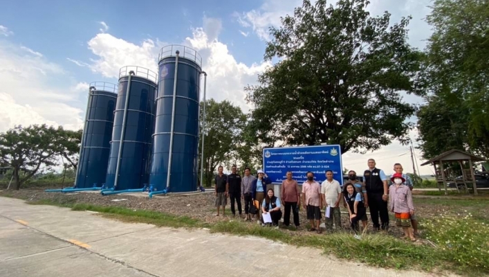 สทน.1  ลงพื้นที่เพื่อดำเนินโครงการติดตามและประเมินผล โครงการก่อสร้างระบบกระจายน้ำด้วยพลังงานแสงอาทิตย์หนองปึ๋ง บ้านทุ่งวิเชต หมู่ที่ 11 ตำบลวิเชตนคร  อำเภอแจ้ห่ม จังหวัดลำปาง ประจำปีงบประมาณ 2565 (งบกลาง)