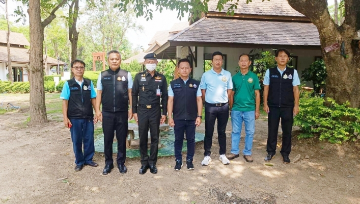 สทน.1 สบร.ลงพื้นที่ตรวจสอบสภาพโครงการระบบกระจายน้ำ 