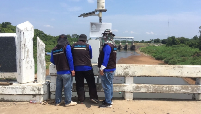 สทน.4 ออกปฏิบัติงานตรวจสอบและบำรุงรักษาสถานีสนามระบบตรวจวัดสภาพน้ำทางไกลอัตโนมัติลุ่มน้ำชี (Telemetering) และสถานี CCTV