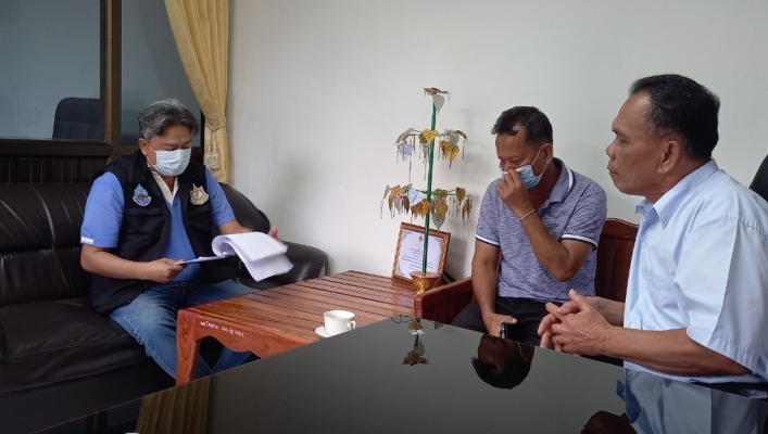 ทส. ทน. สทน.11 ประสานงานประชุมเชิงปฏิบัติการรับฟังความคิดเห็นของประชาชน อำเภอเดชอุดม จังหวัดอุบลราชธานี